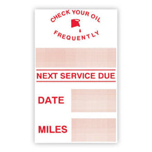 Load image into Gallery viewer, Stock Static Cling Reminders Service Department Georgia Independent Auto Dealers Association Store Generic