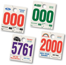 Load image into Gallery viewer, Custom Heavy Stock Side Padded Dispatch Numbers Service Department Georgia Independent Auto Dealers Association Store