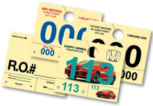 Load image into Gallery viewer, Custom RL-78 Service Dispatch Numbers Service Department Georgia Independent Auto Dealers Association Store