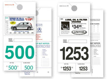 Load image into Gallery viewer, Custom Adver Tag™ 5 Part Dispatch Numbers Service Department Georgia Independent Auto Dealers Association Store