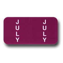 Load image into Gallery viewer, File Right™ Month Labels Service Department Georgia Independent Auto Dealers Association Store July