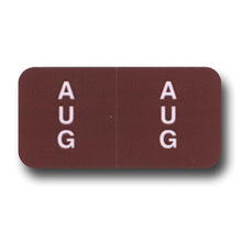 Load image into Gallery viewer, File Right™ Month Labels Service Department Georgia Independent Auto Dealers Association Store August