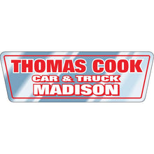 Load image into Gallery viewer, Custom Auto Decals Sales Department Georgia Independent Auto Dealers Association Store Chrome Polyester Style C