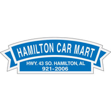 Load image into Gallery viewer, Custom Auto Decals Sales Department Georgia Independent Auto Dealers Association Store White Reflective Style H