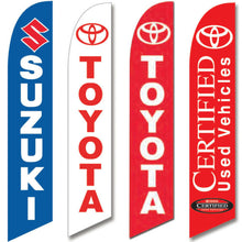Load image into Gallery viewer, Manufacturer Swooper Banners Sales Department Georgia Independent Auto Dealers Association Store Suzuki