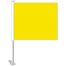 Load image into Gallery viewer, Clip-On Window Flags (Standard Flags) Sales Department Georgia Independent Auto Dealers Association Store Yellow