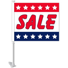 Load image into Gallery viewer, Clip-On Window Flags (Standard Flags) Sales Department Georgia Independent Auto Dealers Association Store Patriotic - Sale