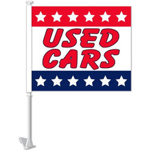 Load image into Gallery viewer, Clip-On Window Flags (Standard Flags) Sales Department Georgia Independent Auto Dealers Association Store Patriotic - Used Cars