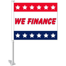 Load image into Gallery viewer, Clip-On Window Flags (Standard Flags) Sales Department Georgia Independent Auto Dealers Association Store Patriotic - We Finance