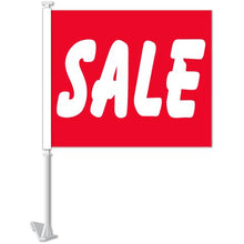 Load image into Gallery viewer, Clip-On Window Flags (Standard Flags) Sales Department Georgia Independent Auto Dealers Association Store Sale - Red