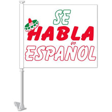 Load image into Gallery viewer, Clip-On Window Flags (Standard Flags) Sales Department Georgia Independent Auto Dealers Association Store se habla español