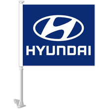 Load image into Gallery viewer, Clip-On Window Flags (Manufacturer Flags) Sales Department Georgia Independent Auto Dealers Association Store Hyundai