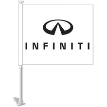Load image into Gallery viewer, Clip-On Window Flags (Manufacturer Flags) Sales Department Georgia Independent Auto Dealers Association Store Infiniti
