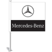 Load image into Gallery viewer, Clip-On Window Flags (Manufacturer Flags) Sales Department Georgia Independent Auto Dealers Association Store Mercedes-Benz