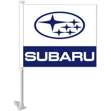 Load image into Gallery viewer, Clip-On Window Flags (Manufacturer Flags) Sales Department Georgia Independent Auto Dealers Association Store Subaru