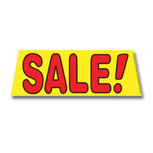 Load image into Gallery viewer, Windshield Banners Sales Department Georgia Independent Auto Dealers Association Store Sale -Red and Yellow