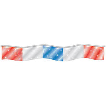 Load image into Gallery viewer, Streamers and Pennants Sales Department Georgia Independent Auto Dealers Association Store Metallic Streamers - Red/Silver/Blue