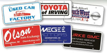 Load image into Gallery viewer, Custom Poly-Coated Cardboard License Plates Sales Department Georgia Independent Auto Dealers Association Store