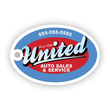 Load image into Gallery viewer, Custom Punchable Key Fobs Sales Department Georgia Independent Auto Dealers Association Store Style A