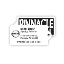 Load image into Gallery viewer, Custom Punchable Key Fobs Sales Department Georgia Independent Auto Dealers Association Store Style B