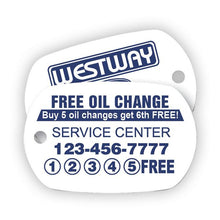 Load image into Gallery viewer, Custom Punchable Key Fobs Sales Department Georgia Independent Auto Dealers Association Store Style E