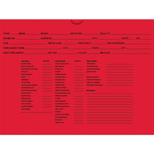 Load image into Gallery viewer, Custom Deal Envelopes (Deal Jackets) Sales Department Georgia Independent Auto Dealers Association Store Red