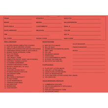 Load image into Gallery viewer, Custom Deal Envelopes (Deal Jackets) Sales Department Georgia Independent Auto Dealers Association Store Salmon