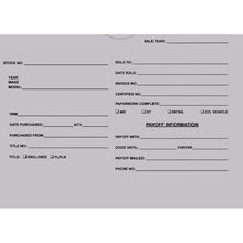 Load image into Gallery viewer, Custom Deal Envelopes (Deal Jackets) Sales Department Georgia Independent Auto Dealers Association Store Gray