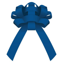Load image into Gallery viewer, 30" Shiny Vinyl Car Bows Sales Department Georgia Independent Auto Dealers Association Store Blue