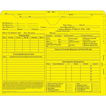 Load image into Gallery viewer, Ultra Heavy Duty Jackets - Pre-Printed (100 Per Box) Body Shop Georgia Independent Auto Dealers Association Store Yellow