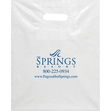 Load image into Gallery viewer, Custom Plastic Patch Handle Bags Sales Department Georgia Independent Auto Dealers Association Store 15" x 18" x 4" Bag