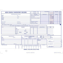 Load image into Gallery viewer, Vehicle Inventory Cards Office Forms Georgia Independent Auto Dealers Association Store New