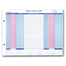 Load image into Gallery viewer, General Journal Vouchers Office Forms Georgia Independent Auto Dealers Association Store (Form #ERA-7221)