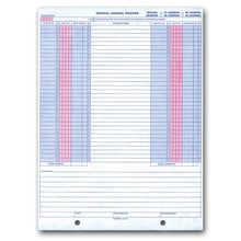 Load image into Gallery viewer, General Journal Vouchers Office Forms Georgia Independent Auto Dealers Association Store (Form #A-150)