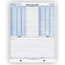 Load image into Gallery viewer, General Journal Vouchers Office Forms Georgia Independent Auto Dealers Association Store (Form # FMAS-252)