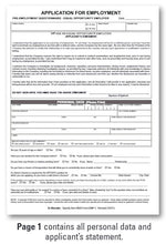 Load image into Gallery viewer, Application For Employment Office Forms Georgia Independent Auto Dealers Association Store