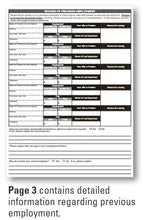 Load image into Gallery viewer, Application For Employment Office Forms Georgia Independent Auto Dealers Association Store
