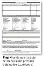 Load image into Gallery viewer, Application For Employment Office Forms Georgia Independent Auto Dealers Association Store