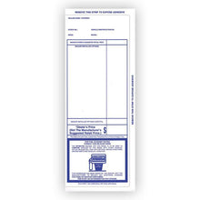 Load image into Gallery viewer, Pre-Printed Addendum Stickers (Self-Adhesive) Sales Department Georgia Independent Auto Dealers Association Store Blue