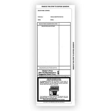 Load image into Gallery viewer, Pre-Printed Addendum Stickers (Self-Adhesive) Sales Department Georgia Independent Auto Dealers Association Store Black