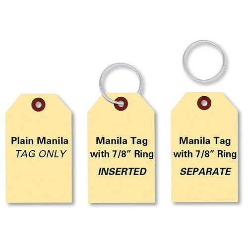 Manila Key Tags - Tag with Ring Inserted Sales Department Georgia Independent Auto Dealers Association Store