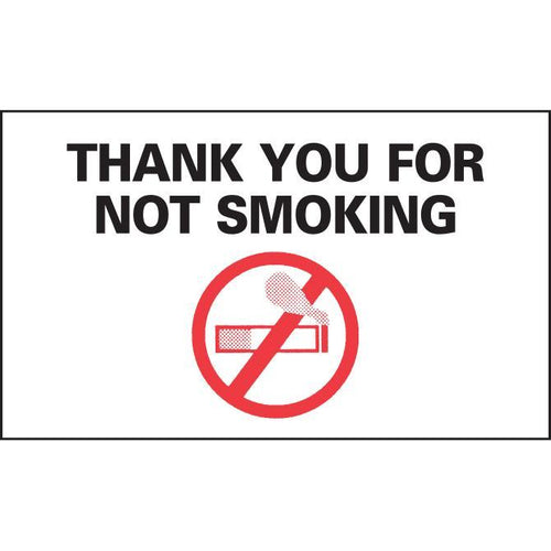 No Smoking Reminders - Static Cling Sales Department Georgia Independent Auto Dealers Association Store