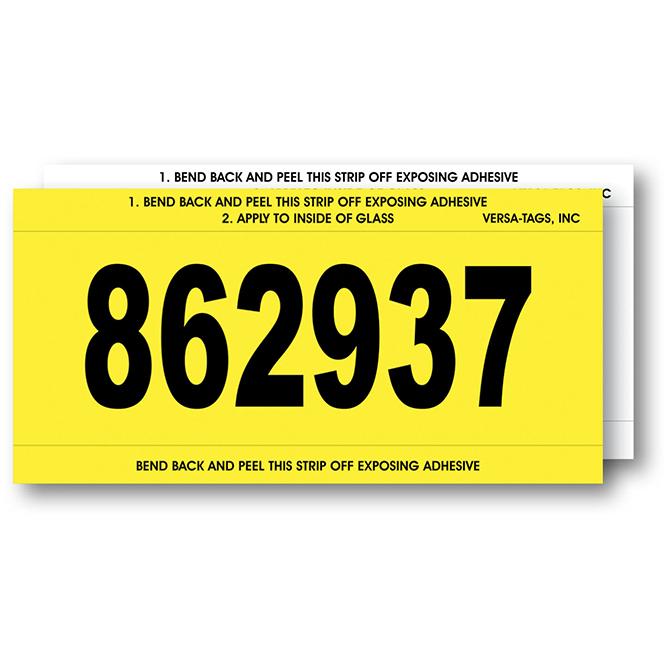 Imprinted Stock Number Mini Signs – Georgia Independent Automobile ...