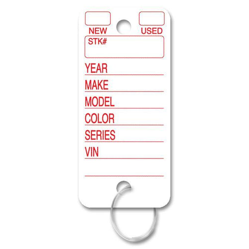 Poly Key Tags Sales Department Georgia Independent Auto Dealers Association Store White Poly Tag Key Tag