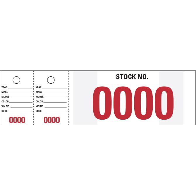 Vehicle Stock Numbers Sales Department Georgia Independent Auto Dealers Association Store Stock Numbers (0000-0999)