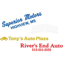 Load image into Gallery viewer, Custom Die-Cut Auto Decals Sales Department Georgia Independent Auto Dealers Association Store
