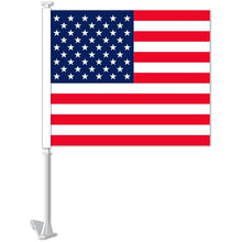 Load image into Gallery viewer, Clip-On Window Flags (Standard Flags) Sales Department Georgia Independent Auto Dealers Association Store American Flag
