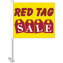 Load image into Gallery viewer, Clip-On Window Flags (Standard Flags) Sales Department Georgia Independent Auto Dealers Association Store Red Tag Sale
