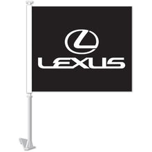Load image into Gallery viewer, Clip-On Window Flags (Manufacturer Flags) Sales Department Georgia Independent Auto Dealers Association Store Lexus
