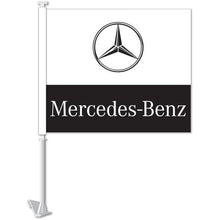 Load image into Gallery viewer, Clip-On Window Flags (Manufacturer Flags) Sales Department Georgia Independent Auto Dealers Association Store Mercedes-Benz
